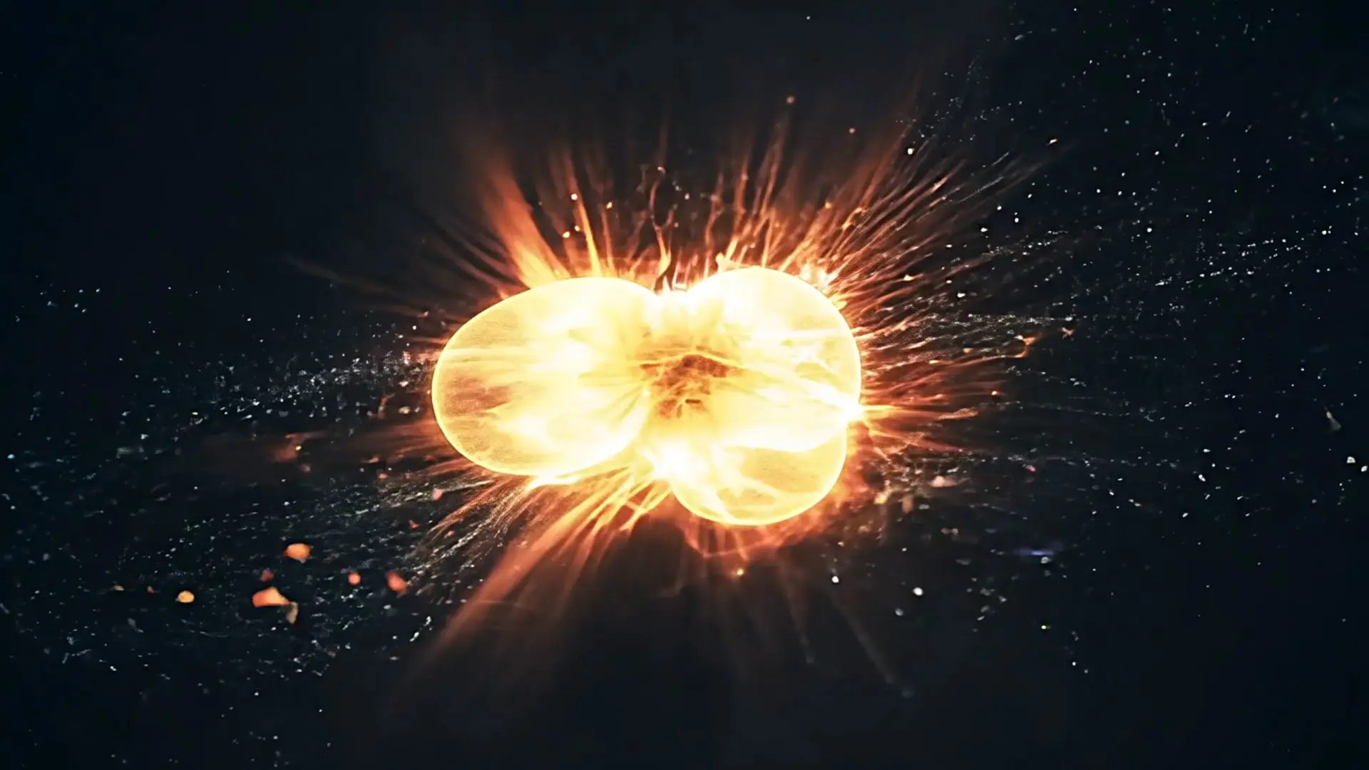 Fiery Particle Element Blast Effect for Intense Video Projects